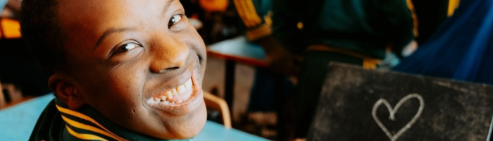 A student during class.